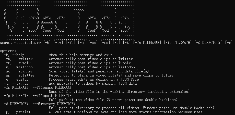 GitHub - MoeFwacky/vhstools: A set of python scripts with various video ...