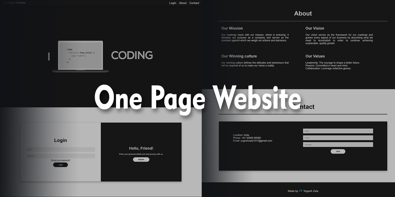 one-page-website