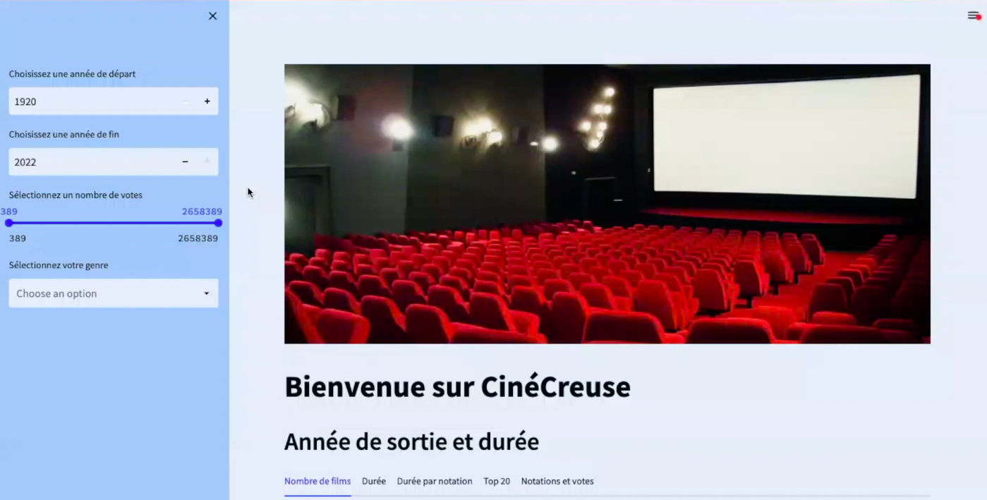 GitHub - MarionFourrier/Movie-Recommendation-System: Student Project ...