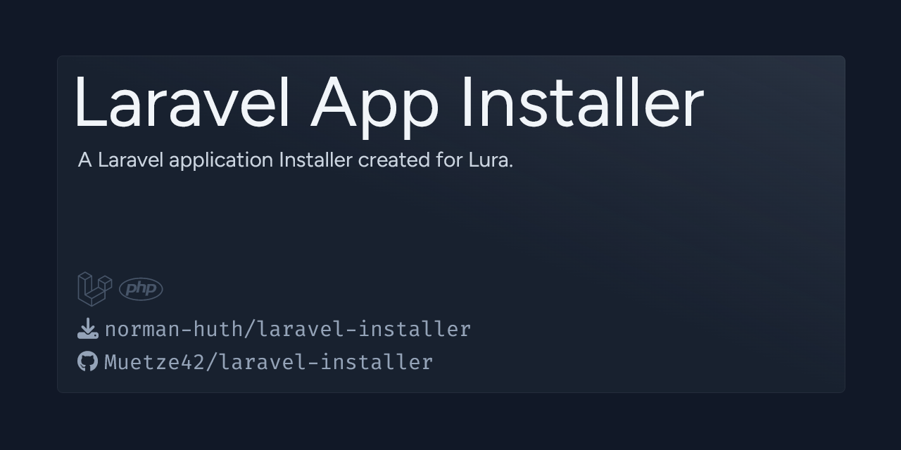 laravel-installer