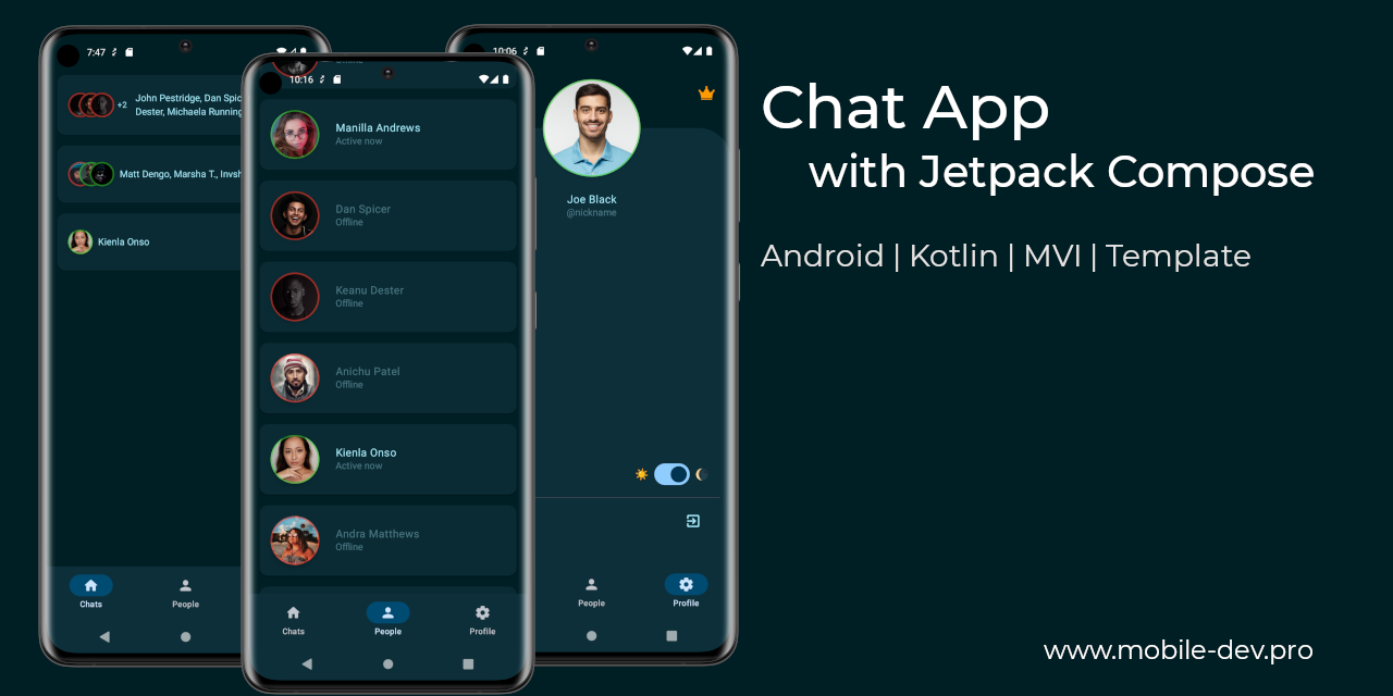 mobiledevpro/Jetpack-Compose-ChatApp-Template