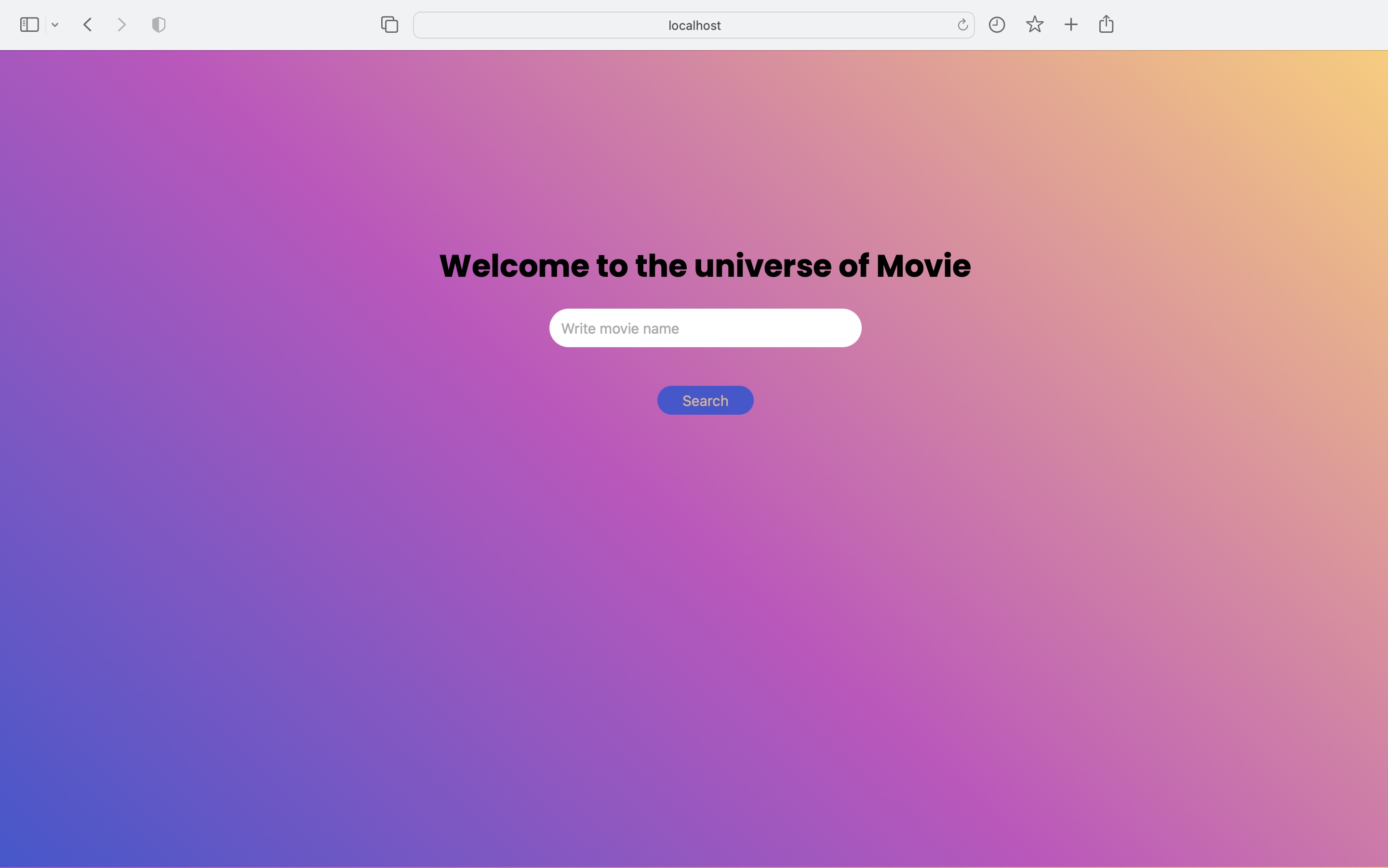 GitHub - YugBhanushali/Movie_Finder