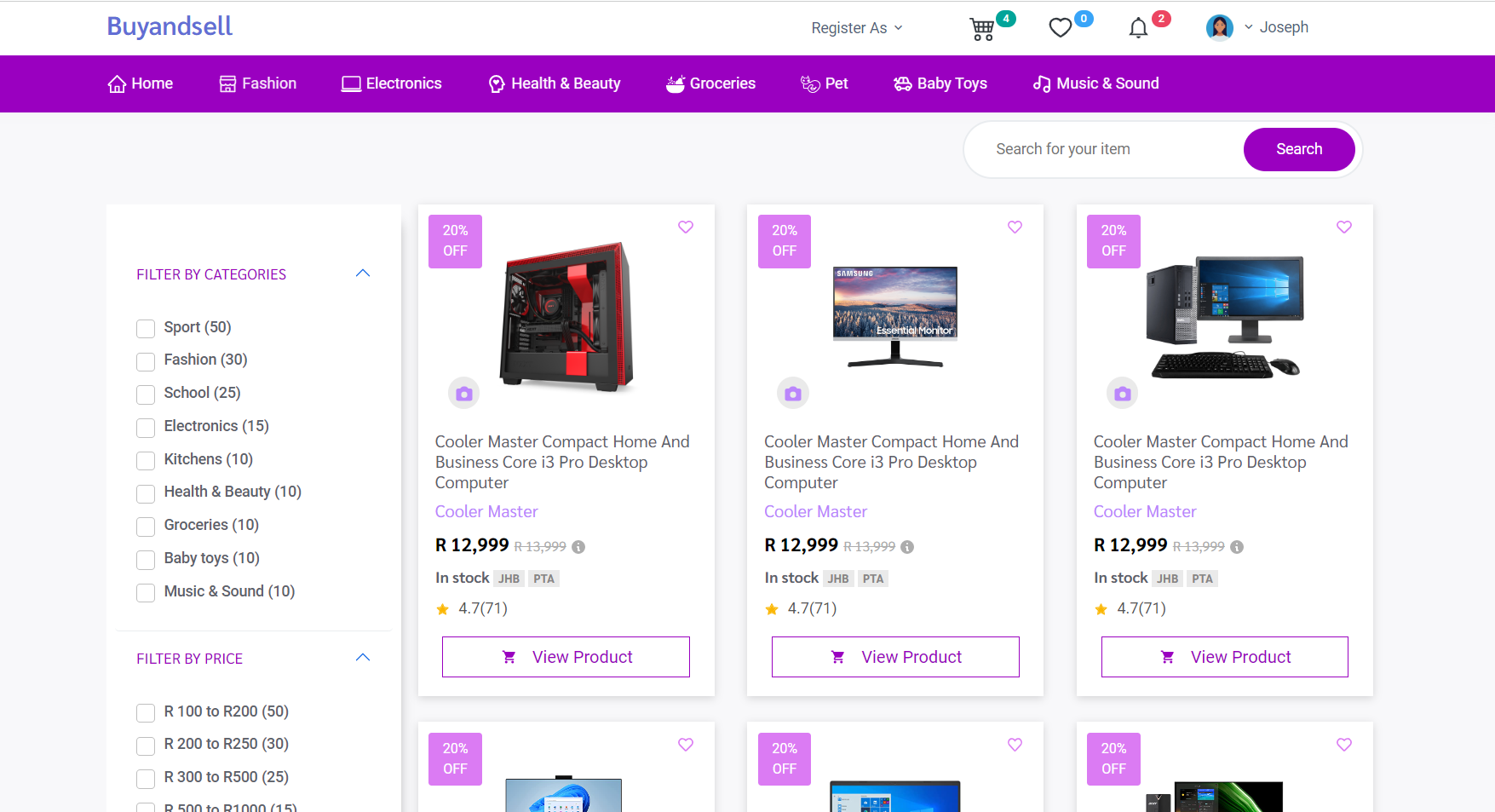 GitHub UnitedProgrammers/Buy_and_sell_react website