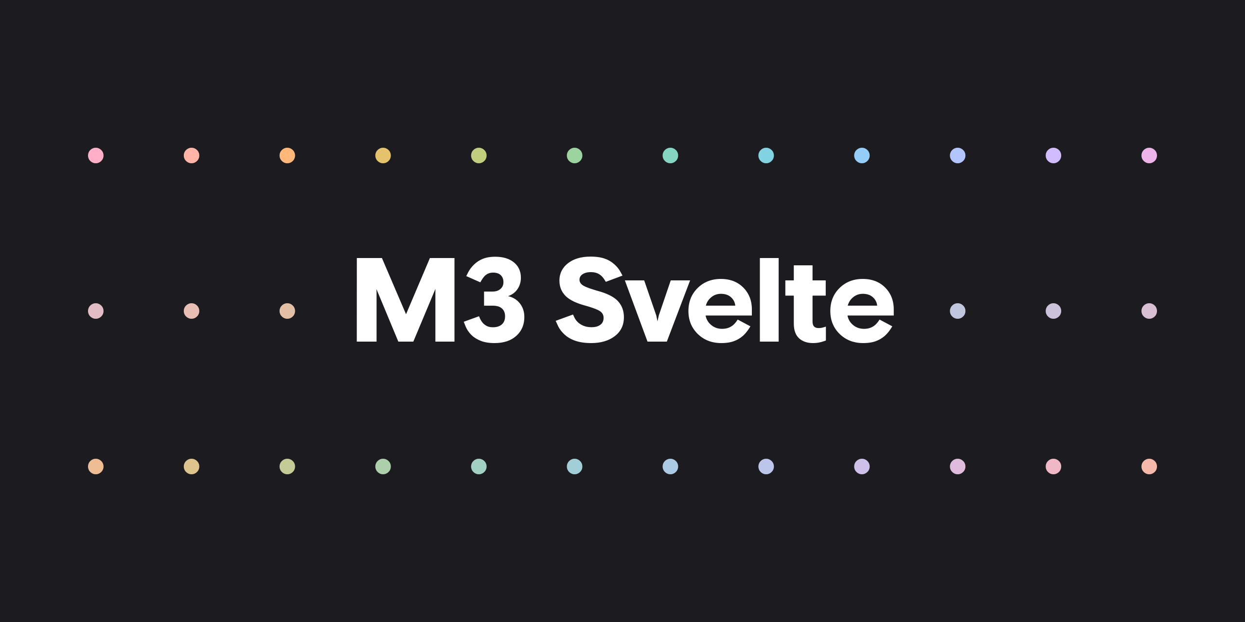 m3-svelte Svelte Themes
