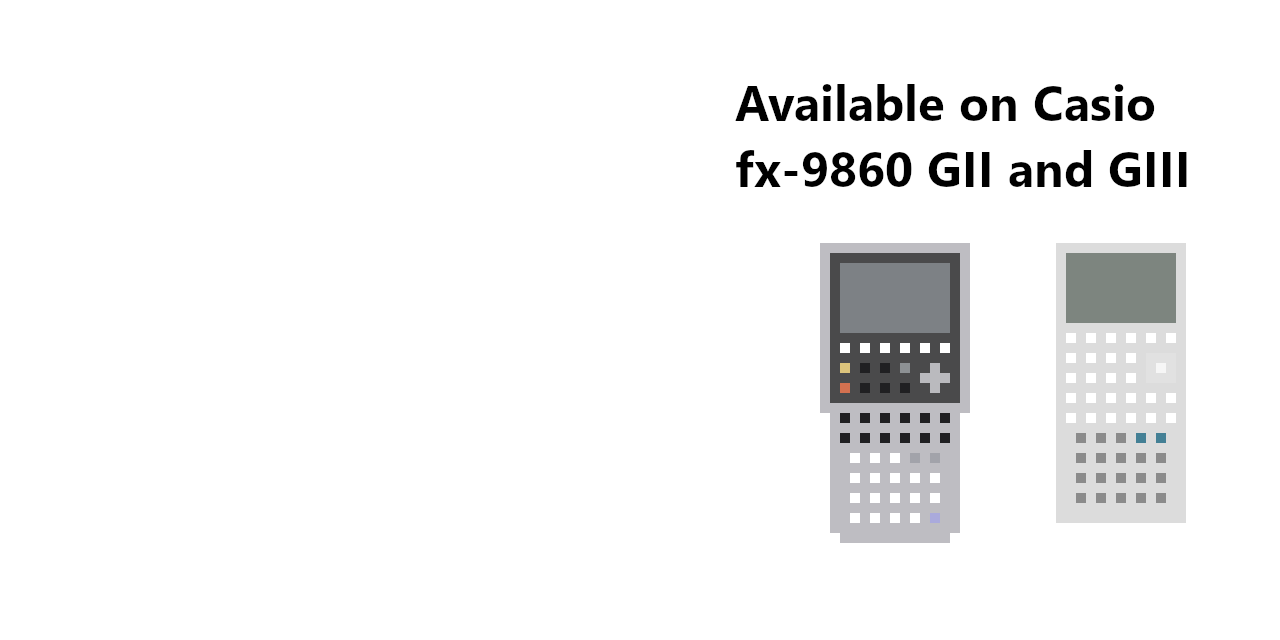 Casio FX-9860 GIII