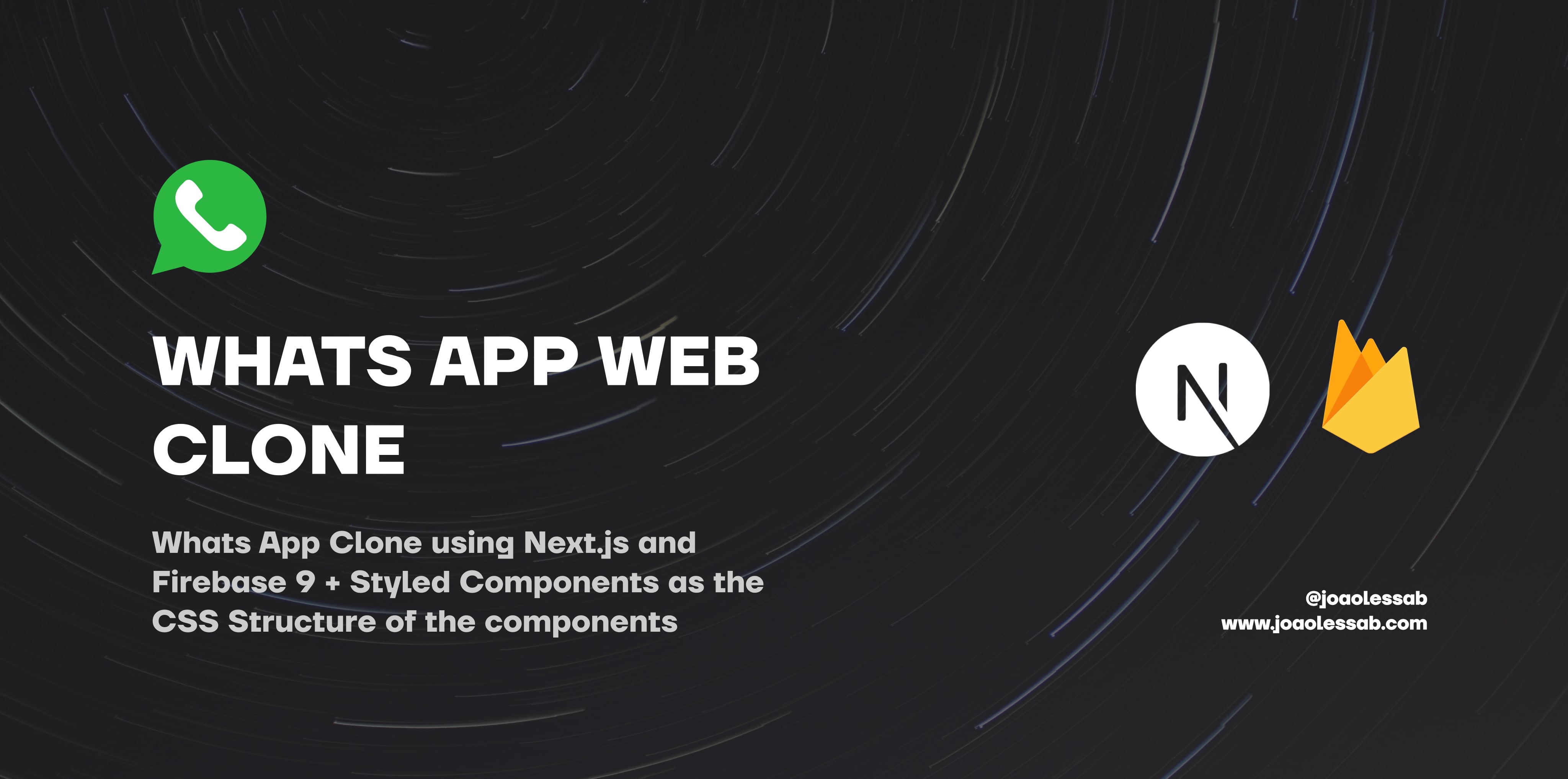 GitHub - joaolessab/whatsapp-web-clone--next.js-firebase9: Whats App ...