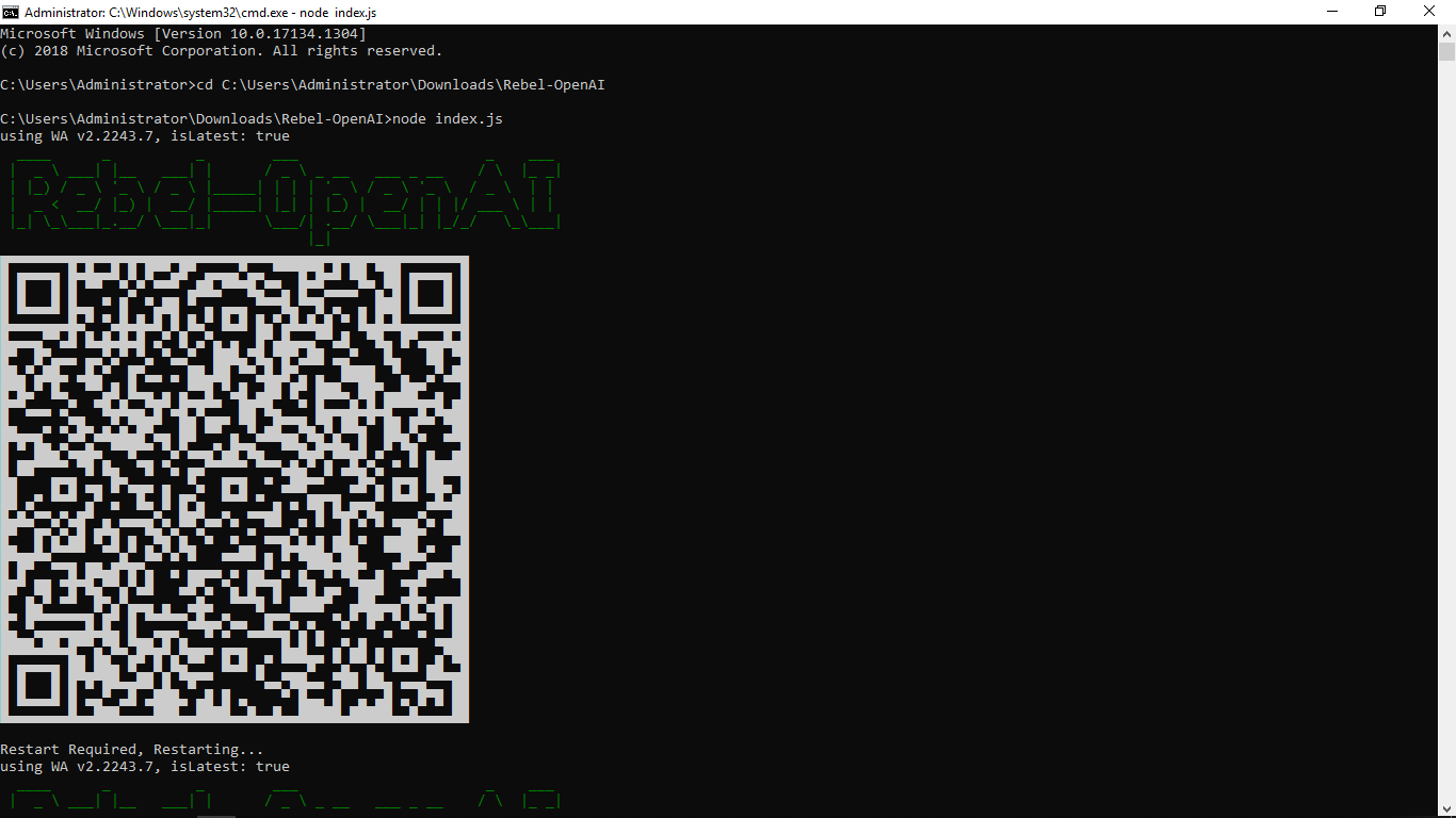 Github diqibulin rebel openai whatsapp bot openai adalah bot untuk