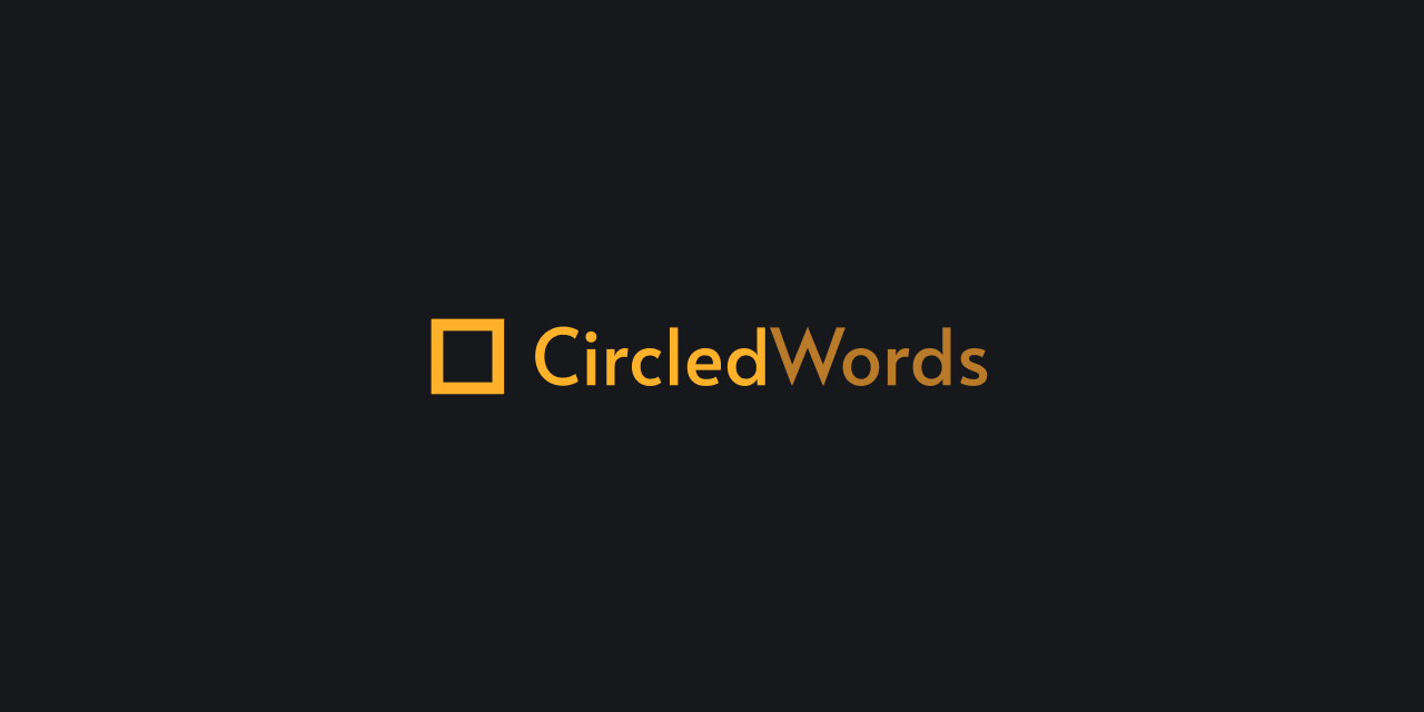 circledwords · GitHub Topics · GitHub