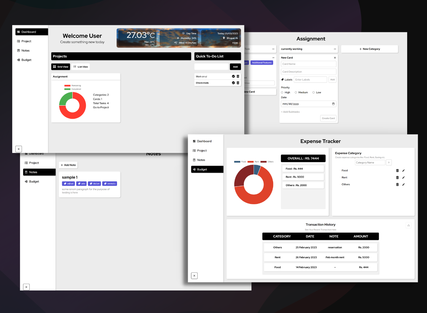 GitHub - Kaka5hi/personal-planner: Personal Planner is a platform that ...