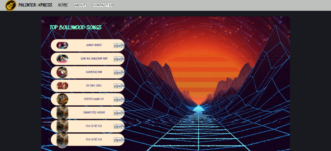 GitHub - Akj1812/musicplayer: I have created a basic responsive music ...