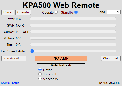 KPA500-remote