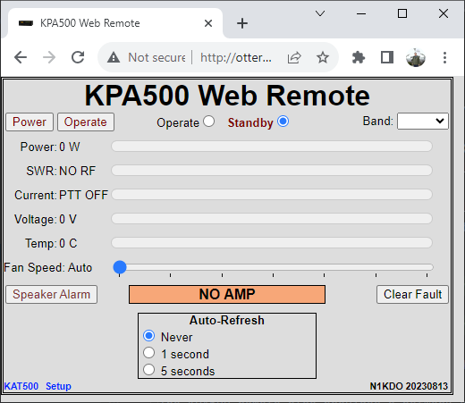 KPA500-remote