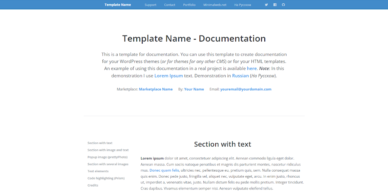 documentation-template-github-topics-github