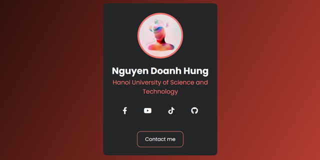 GitHub - DE127/Profile-Card: Profile Card