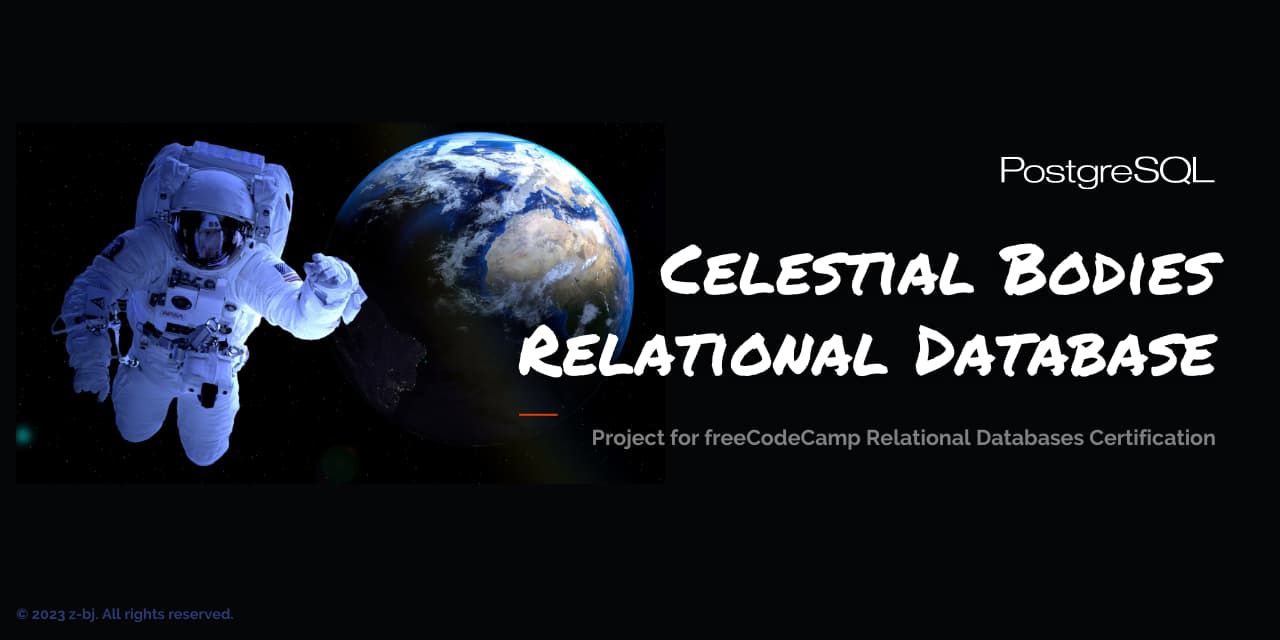 Celestial Bodies Database -Expired Certificate - freeCodeCamp