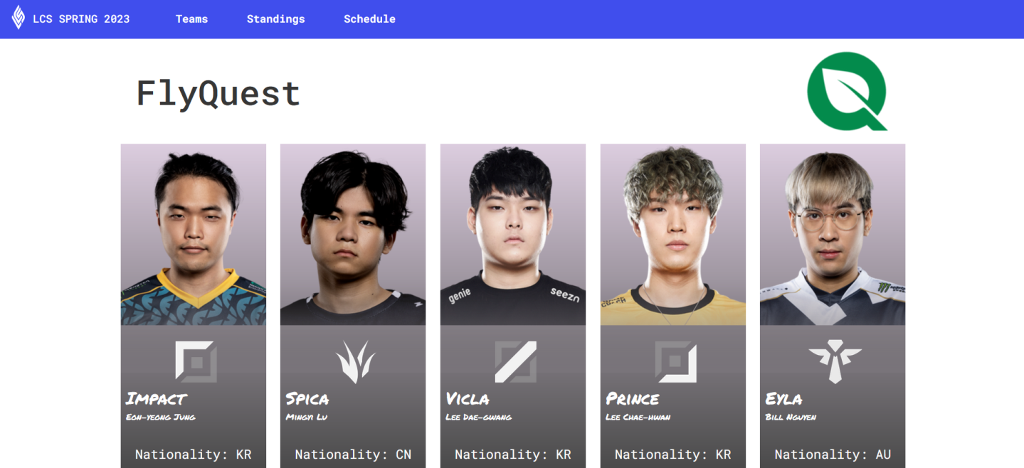 GitHub - leejaejoseph/esports-viewer: A web application for NA League ...