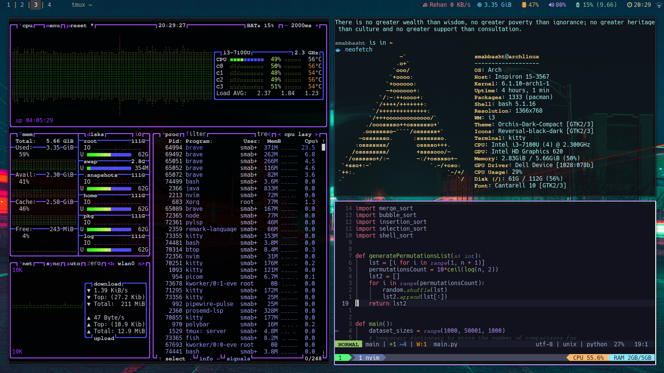 GitHub - smabbasht/dotfiles: The ~/.config folder I care about...