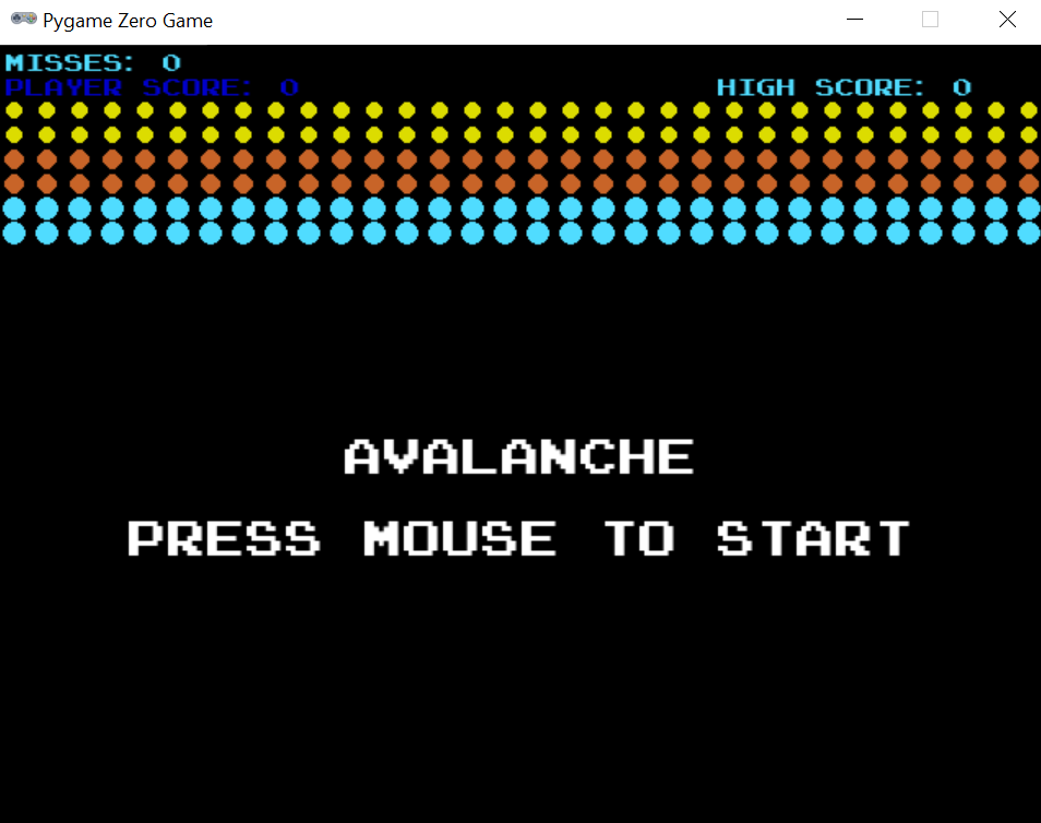 GitHub - Be-Shary/Avalanche: A simply python remake of the game ...