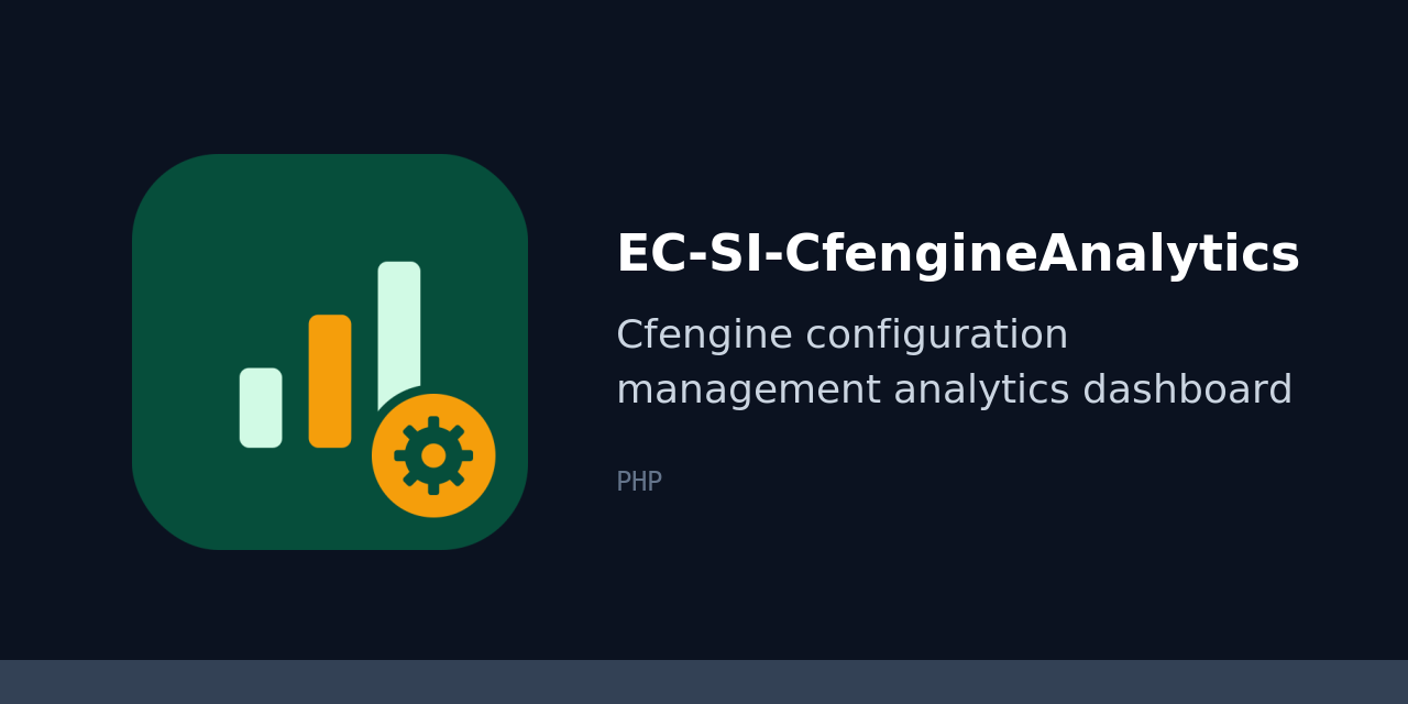 EC-SI-CfengineAnalytics