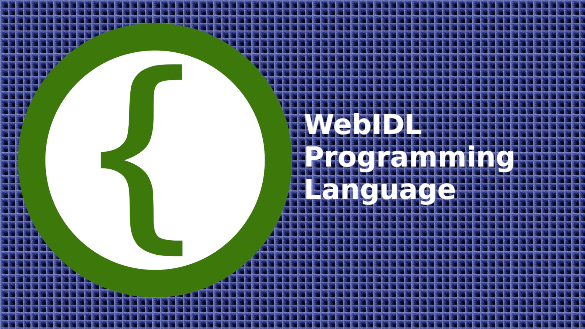 Learn-WebIDL