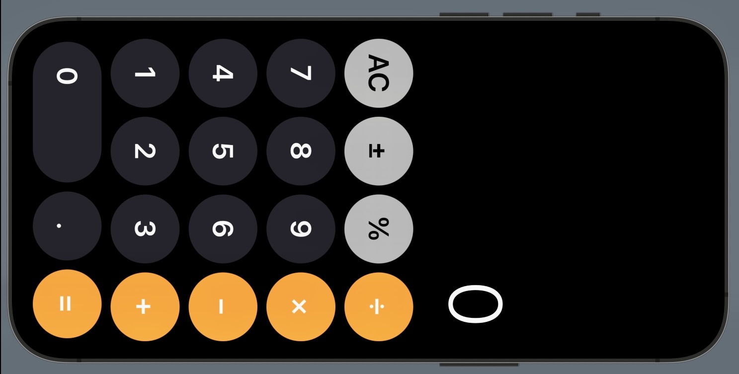 GitHub tywysocki/CalculatorIOS Clone of Apple's Iphone calculator
