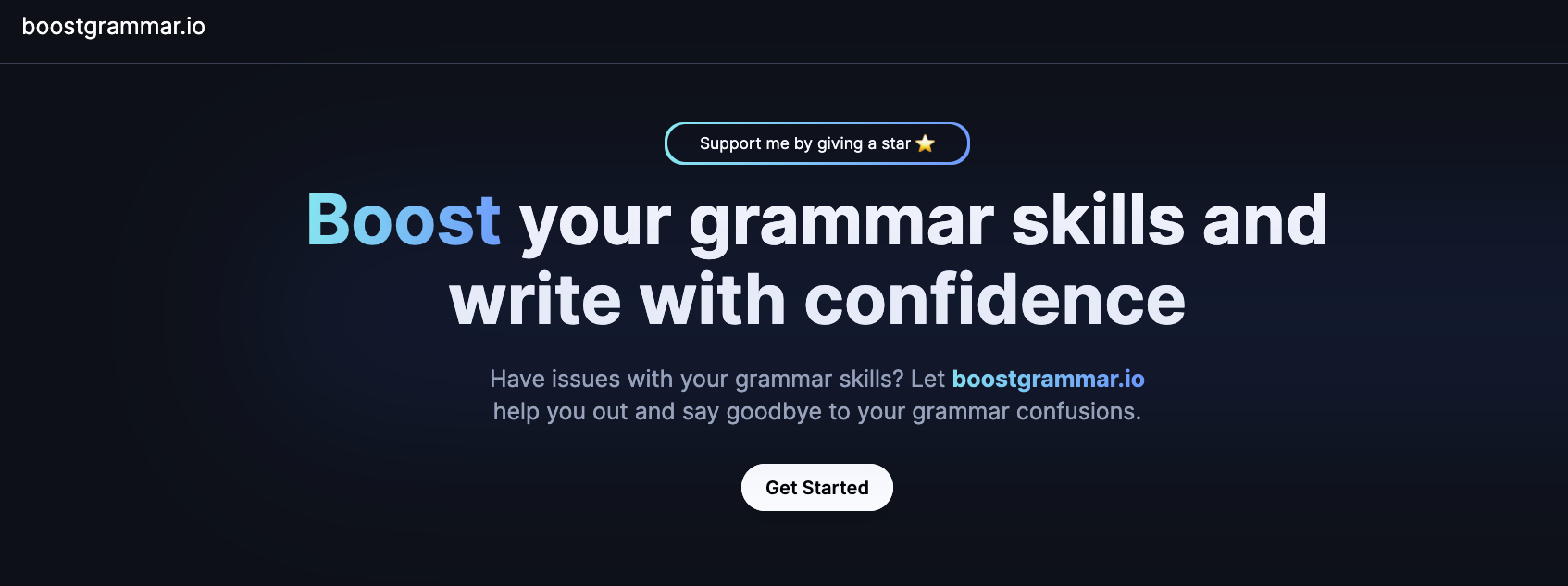 boostgrammar.io