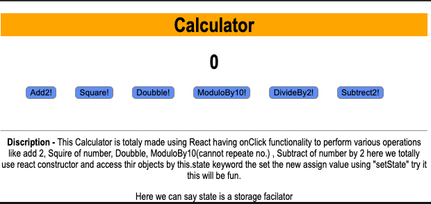 GitHub - bhavyas340/React-Basic-Calculator: Created with CodeSandbox