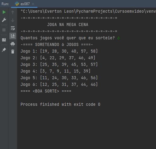 GitHub - Everton-Leon/Gerador-de-Numeros-para-Mega-Cena: Programa que ...