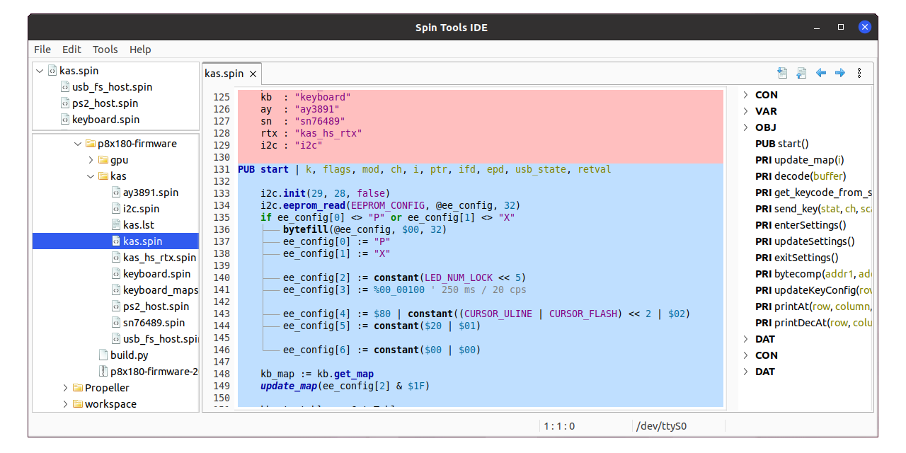 GitHub maccasoft/spintools Development environment for Parallax