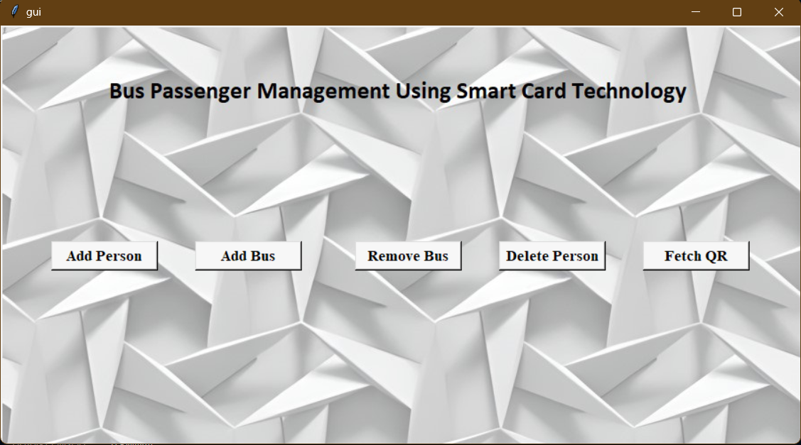 Bus-Passenger-Management-using-Smart-Card-Technology