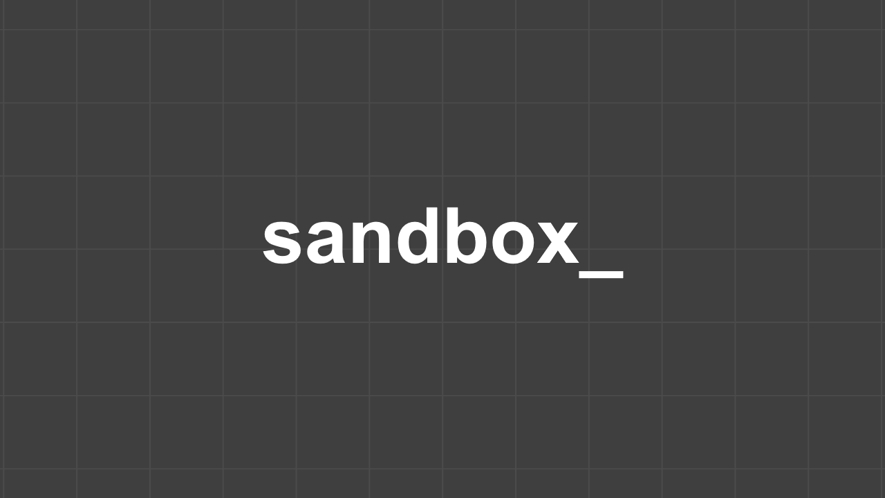 sandbox_