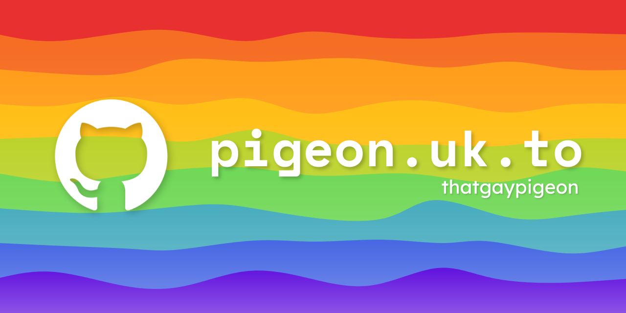 thatgaypigeon · GitHub Topics · GitHub