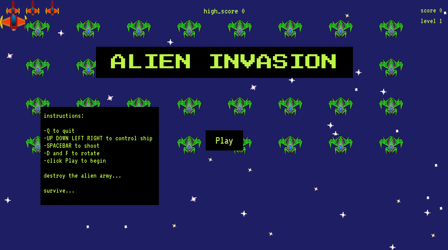 GitHub - RussBurnham/AlienInvasion