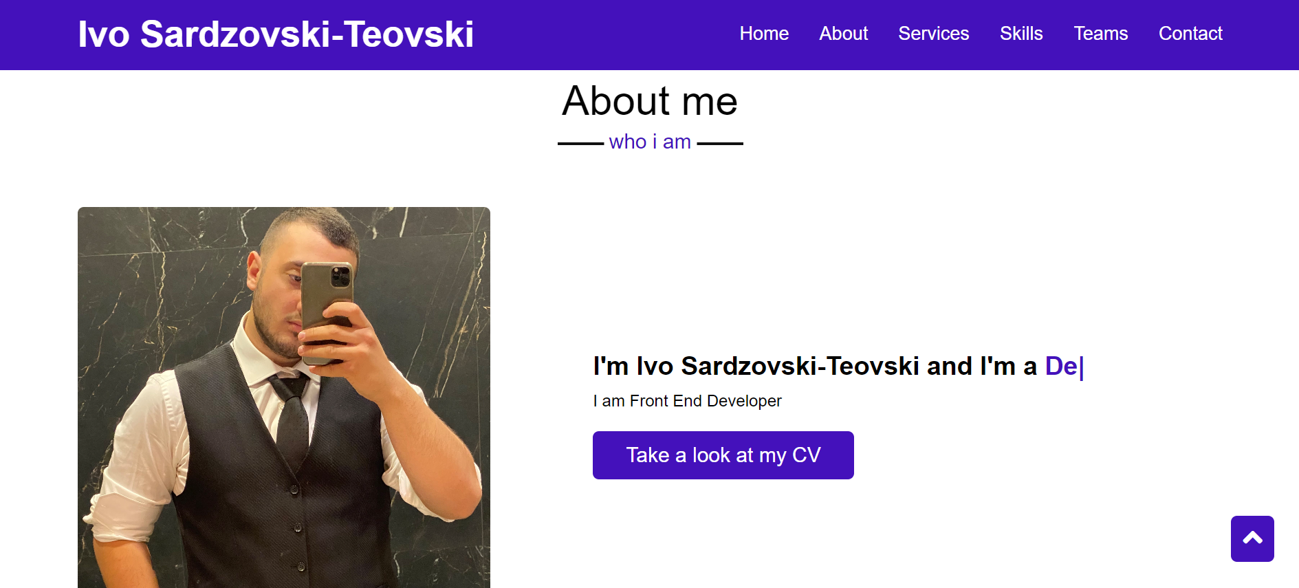 GitHub - IvoT7/Portfolio: Welcome to my portfolio! As a Front End ...