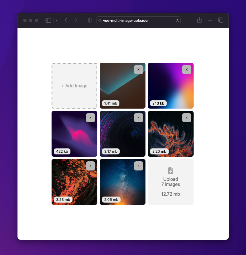 vue-multi-image-uploader
