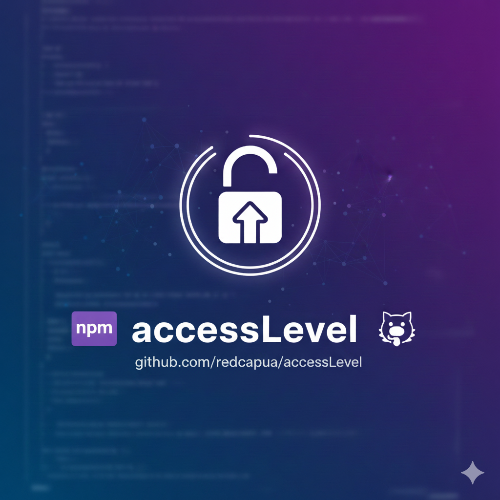 GitHub - redcapua/accessLevel: accessLevel NPM package for setting ...