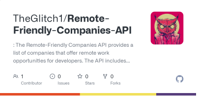 Remote-Friendly-Companies-API