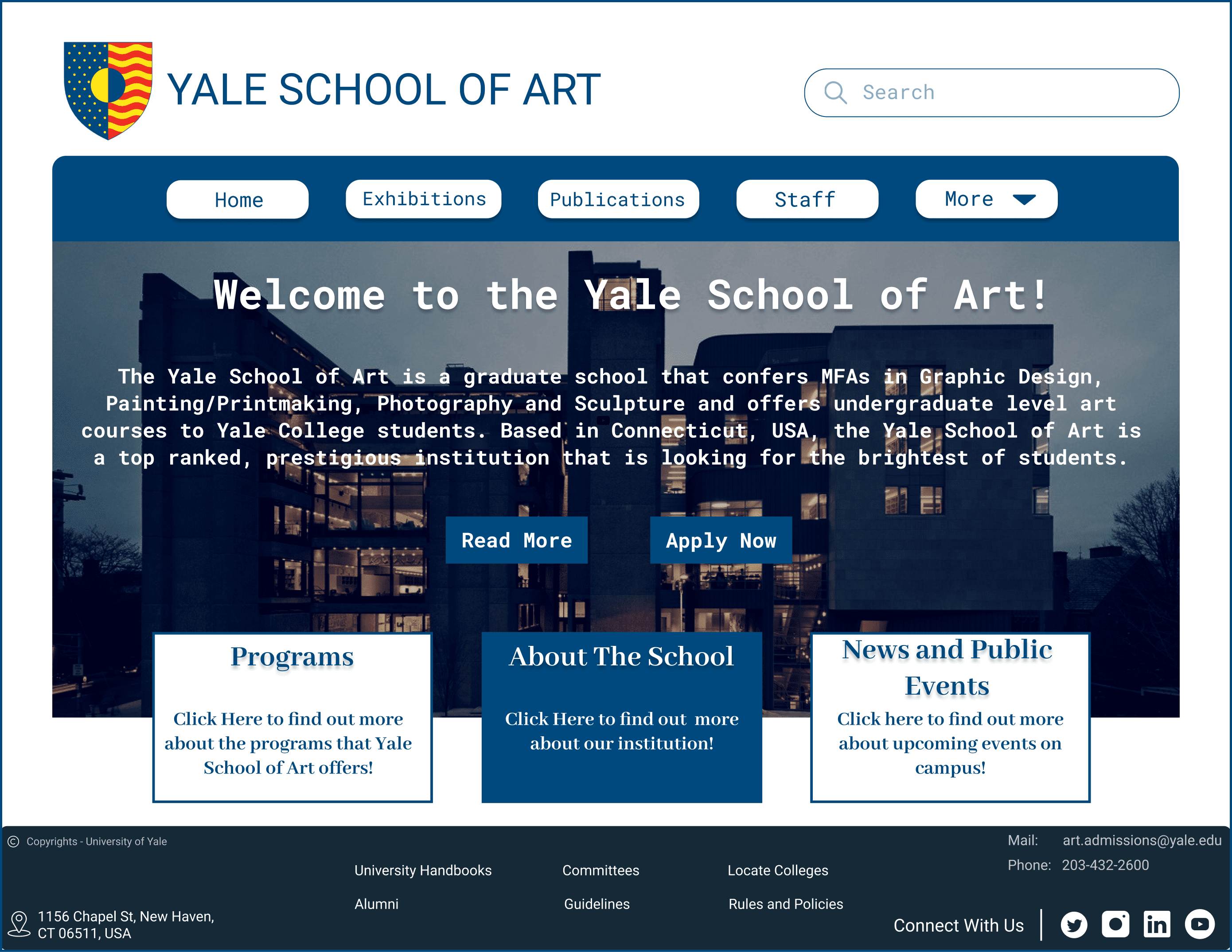 GitHub - vinayak-suneja/Improved-Yale-Art-Website-Interface: This is an ...