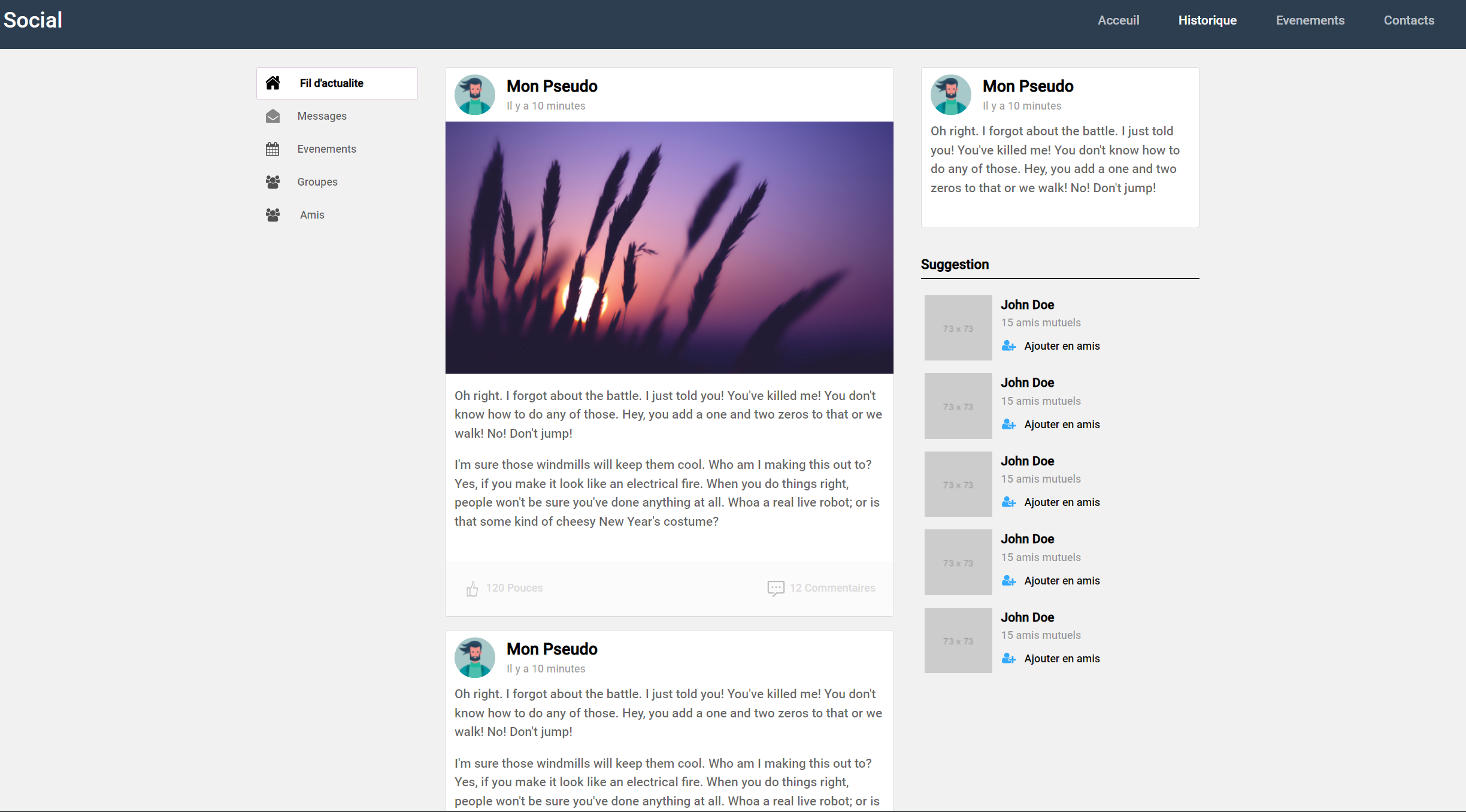 GitHub - suzieDjouko/Social.io: social