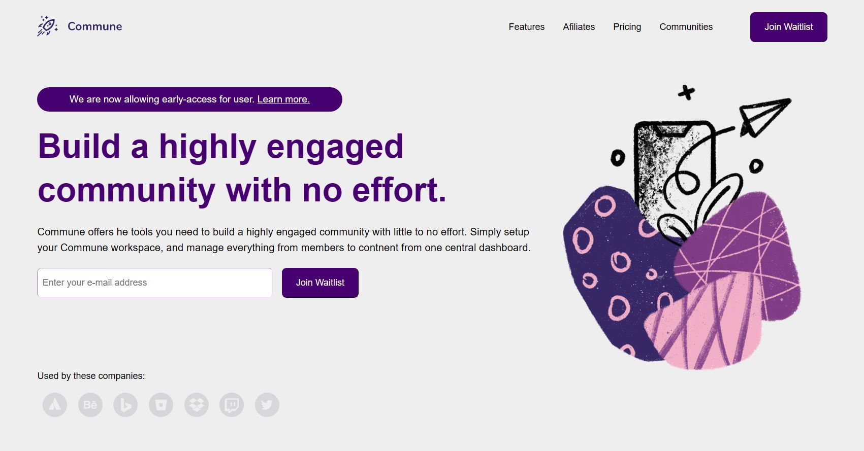 GitHub - Carlosjimer/Commune-landing-page