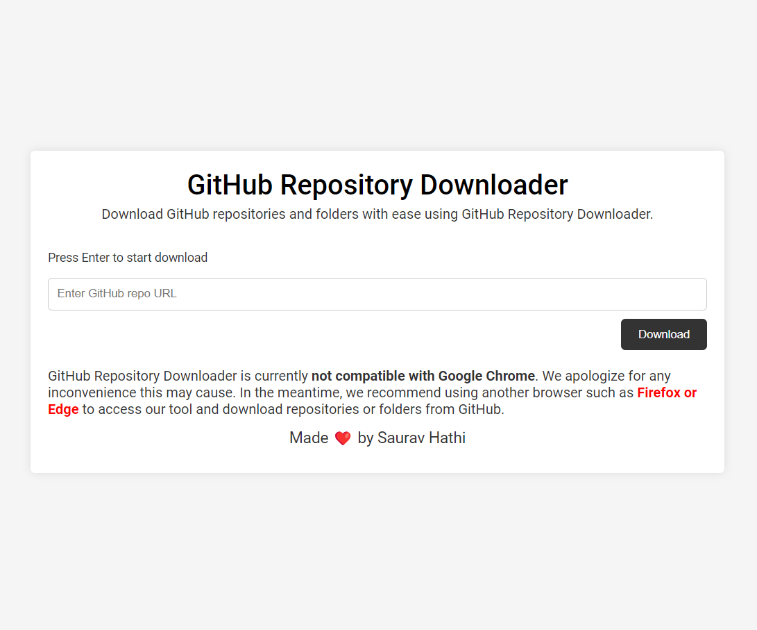 GitHub - Sauravhathi/github-repository-downloader: GitHub Repository ...