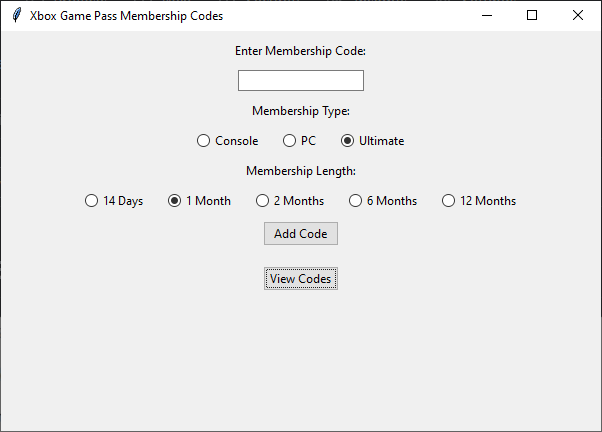 Xbox best sale membership code