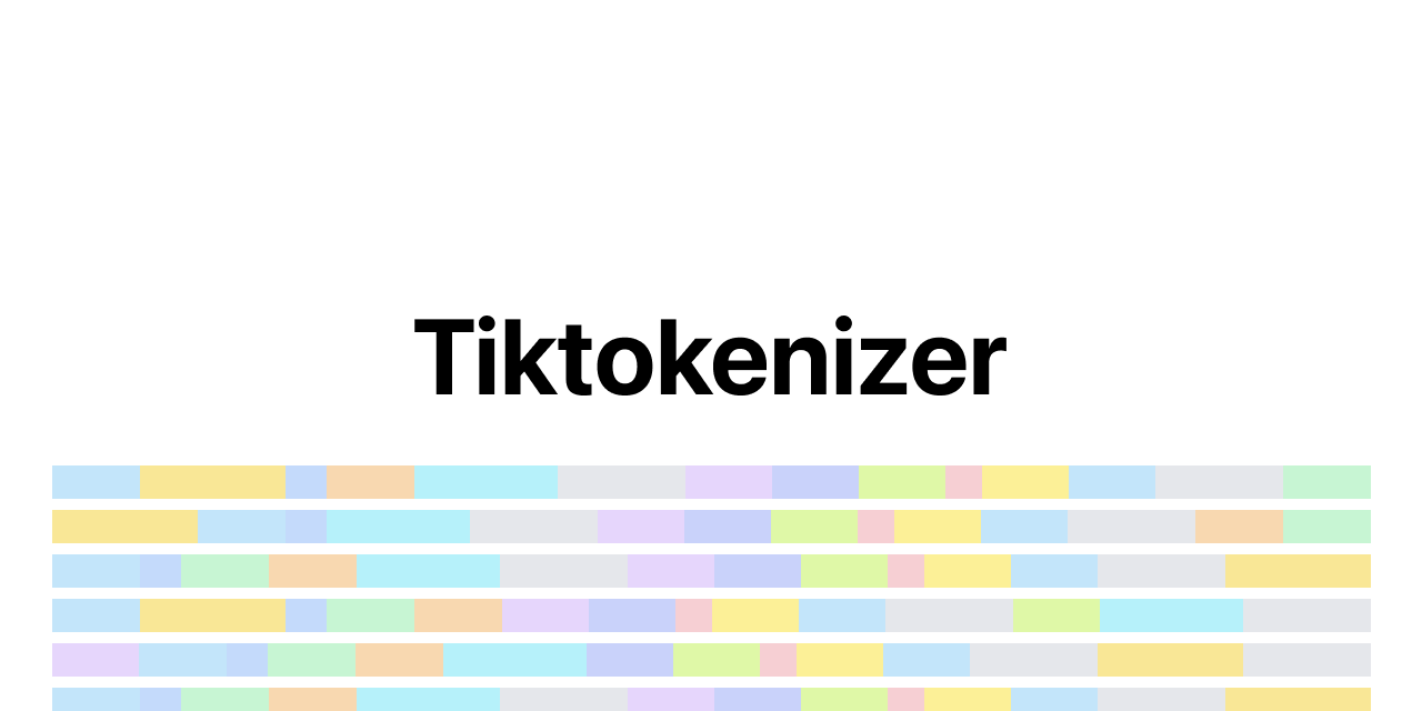 dqbd/tiktokenizer