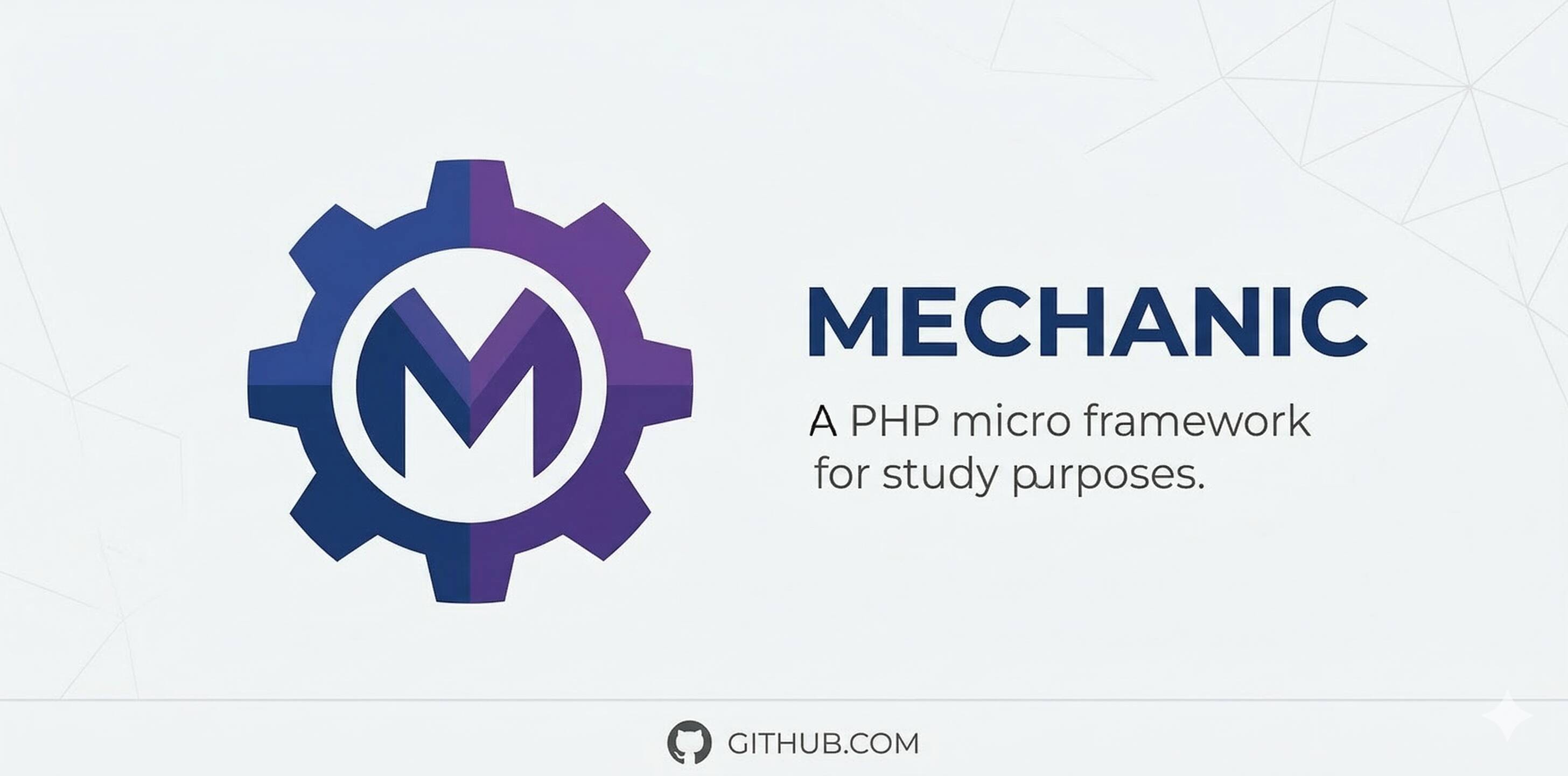 GitHub - pietroagazzi/mechanic: Mechanic is a PHP micro framework ...