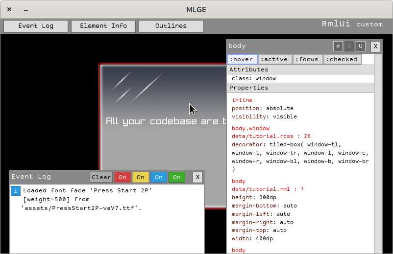 GitHub - smokku/mlge: My Little Game Engine · GitHub