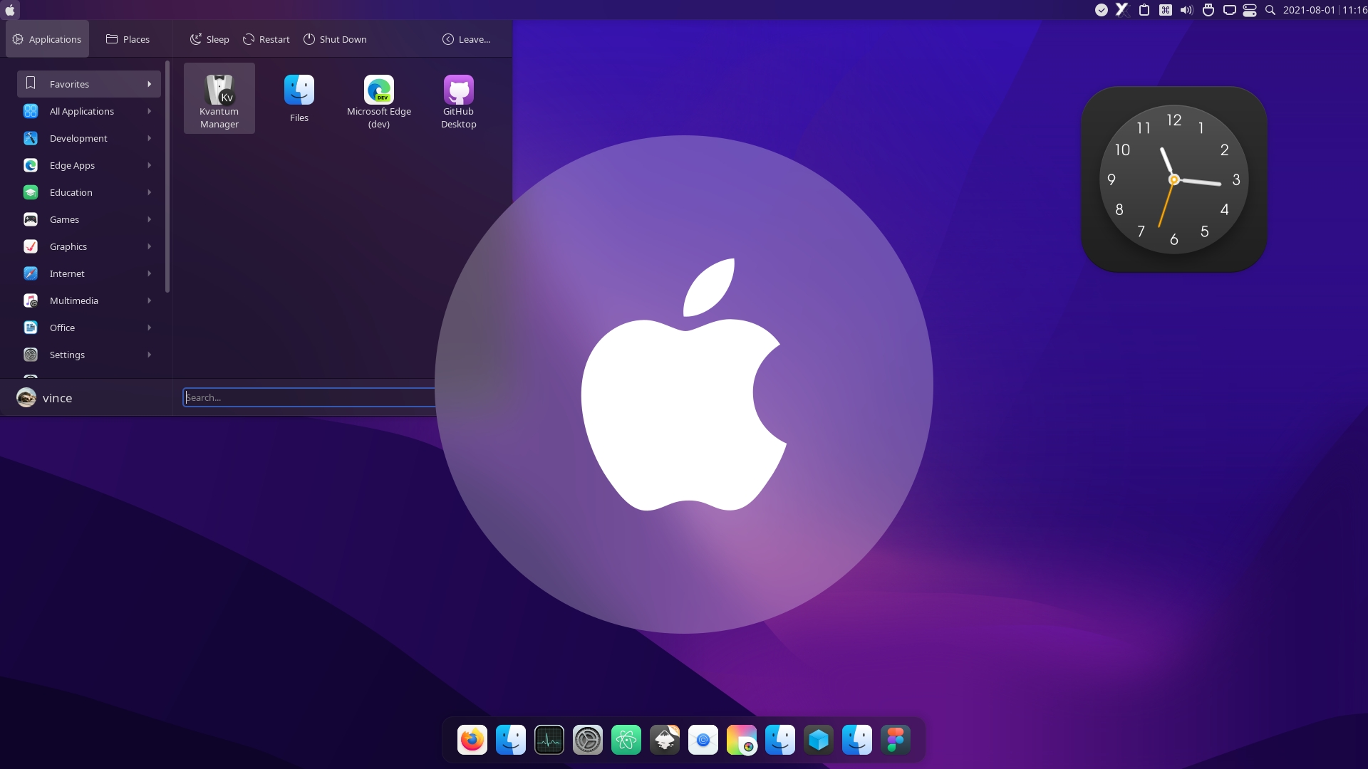 GitHub - sujaldev/KDE-Monterey: Monterey theme for KDE plasma (with KDE ...