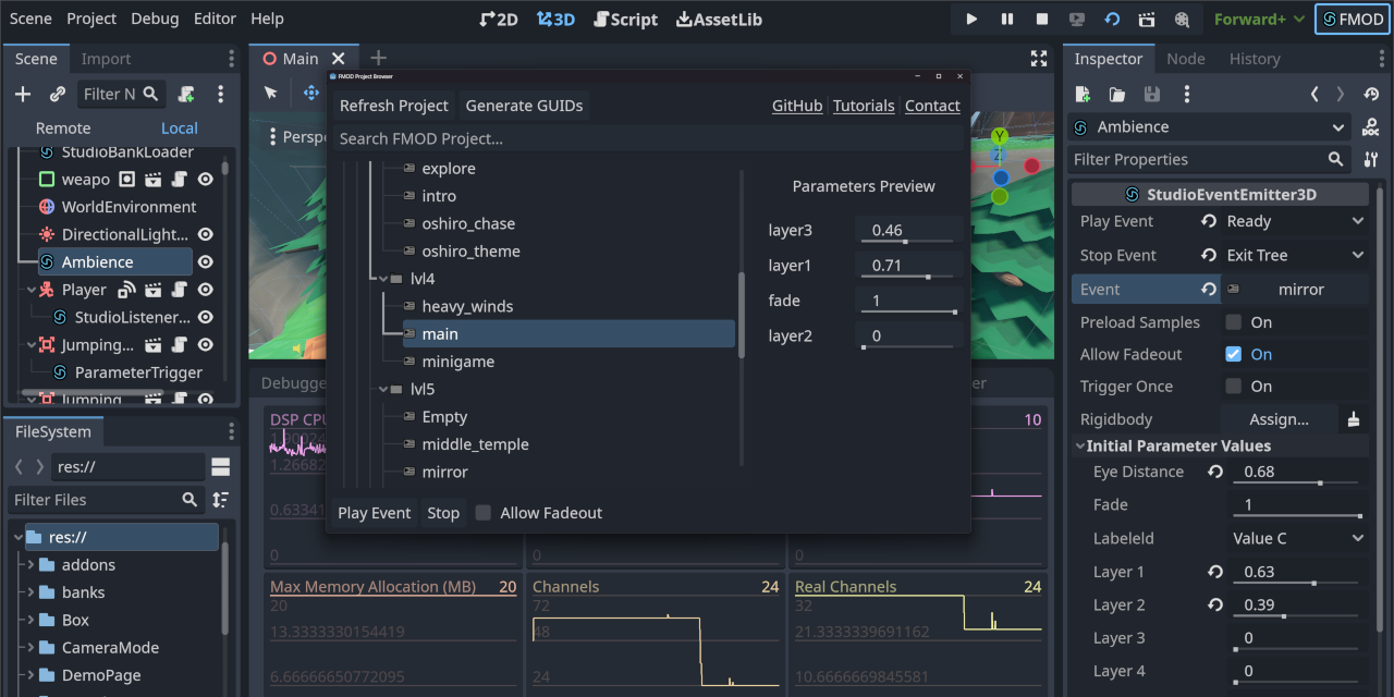 alessandrofama/fmod-for-godot