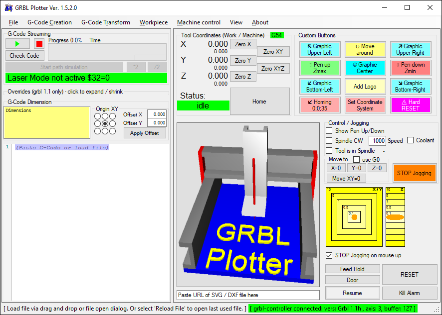 Download Github Svenhb Grbl Plotter A Gcode Sender Not Only For Plotters For Up To Two Grbl Controller Svg Dxf Hpgl Import 6 Axis Dro SVG, PNG, EPS, DXF File