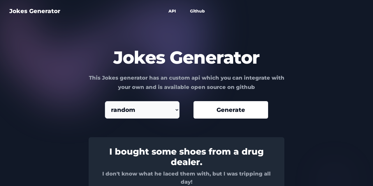 jokes-generator-with-api