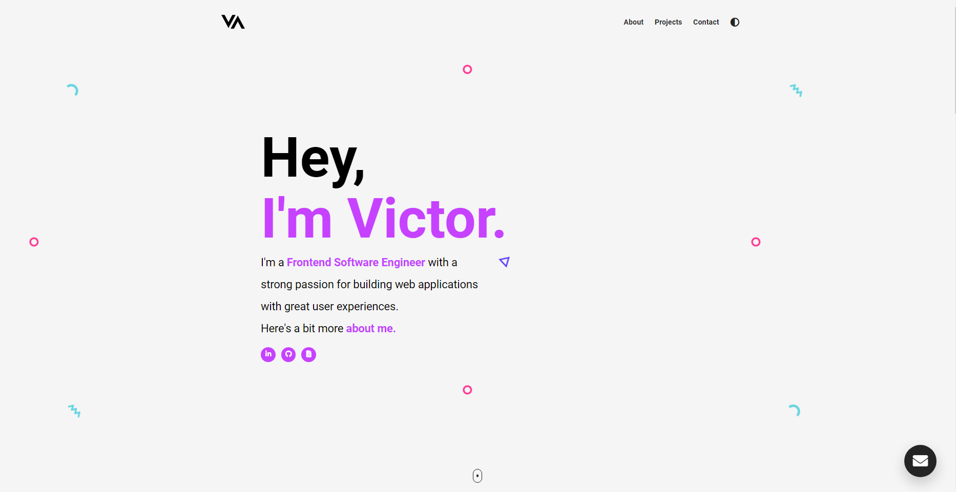 GitHub - victor-alvescv/My-portfolio: My new portfolio!